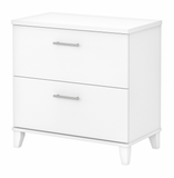 Bush Furniture Somerset 2 Drawer Lateral File Cabinet | White_0