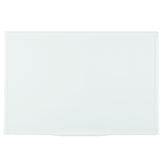 MasterVision Anti-Microbial Magnetic Steel Dry-Erase Board, 36" x 48", White Aluminum Frame