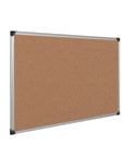 MasterVision Maya Cork Bulletin Board, 48" x 96", Aluminum Frame