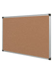 MasterVision Maya Cork Bulletin Board, 48" x 96", Aluminum Frame