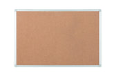 MasterVision Ayda Cork Bulletin Board, 24" x 36", Aluminum Frame