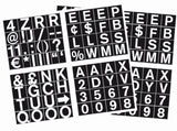 MasterVision 1" Magnetic Set of Letters, Numbers & Symbols