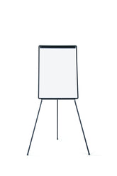 MasterVision Melamine Dry-Erase Tripod Presentation Easel, Black Plastic Frame, 29.5" x 42"