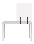 Protector Frameless Glass Desktop Panel with 55''x36''_2