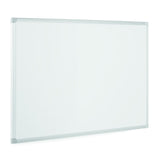MasterVision Earth Melamine Dry-Erase Board Double-sided, 18" x 24", Aluminum Frame_2