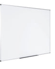 MasterVision Maya Magnetic Steel Dry-Erase Board, 24" x 36", Aluminum Frame