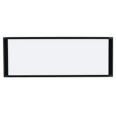 MasterVision Magnetic Steel Dry-Erase Cubicle Board, 18" x 36", Black Aluminum Frame