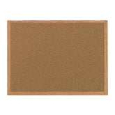 MasterVision Cork Bulletin Board, 18" x 24", Oak MDF Frame
