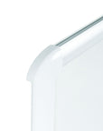 MasterVision MVI Magnetic Steel Dry-Erase Board, 48" x 72", Aluminum & White Frame_2
