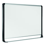 MasterVision MVI Magnetic Steel Dry-Erase Board, 48" x 72", Aluminum & Black Frame_2