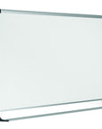 MasterVision MVI Magnetic Steel Dry-Erase Board, 48" x 96", Aluminum & Black Frame_2