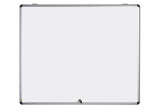 MasterVision Slim Line Magnetic Dry-Erase Enclosed Board Cabinet, Single Top Hinged Door, 47" x 38.5"