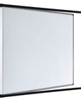 MasterVision MVI Magnetic Porcelain Dry-Erase Enclosed Board Cabinet, Glass Swing Door, 28" x 38.7", Aluminum Frame