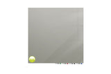Ghent Aria Low Profile Glassboard, Magnetic, 4'H x 4'W, Square, Gray_2
