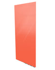 Ghent Aria Low Profile Glassboard, Non-magnetic, 10'H x 4'W, Vertical, Peach_0