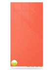 Ghent Aria Low Profile Glassboard, Non-magnetic, 10'H x 4'W, Vertical, Peach_1
