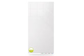Ghent Aria Low Profile Glassboard, Magnetic, 5'H x 4'W, Vertical, White_0