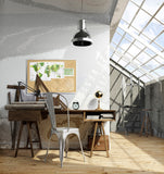 Ghent Natural Cork Bulletin Board w/ Aluminum Frame, 4'H x 10'W_3