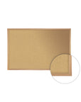 Ghent Natural Cork Bulletin Board w/ Wood Frame, 4'H x 4'W_1