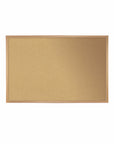 Ghent Natural Cork Bulletin Board w/ Wood Frame, 3'H x 5'W_0