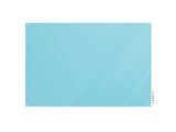 Ghent Harmony Glassboard w/ Standoffs, Magnetic, Square Corners, 2'H x 3'W, Blue_0