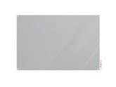 Ghent Harmony Glassboard w/ Standoffs, Magnetic, Square Corners, 2'H x 3'W, Gray_0