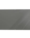 Ghent Harmony Glassboard w/ Standoffs, Magnetic, Radius Corners, 4'H x 6'W, Smoke_0