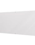 Ghent Harmony Glassboard w/ Standoffs, Magnetic, Radius Corners, 4'H x 8'W, White_1