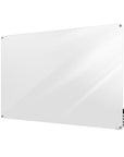 Ghent Harmony Glass Whiteboard w/ Standoffs, Non-magnetic, Radius Corners, 3'H x 4'W, White_1