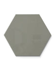 Ghent Hex LINK Powder-Coated Steel Whiteboard, Magnetic, Gray, 18" x 21_0