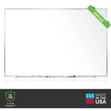 Ghent Whiteboard, Non-magnetic w/ Aluminum Frame, 4'H x 12'W, 2 pieces w/ joiner_2
