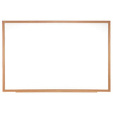 Ghent Whiteboard, Non-magnetic w/ Wood Frame, 4'H x 5'W_0