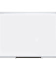 MasterVision Maya Magnetic Steel Dry-Erase Board, 24" x 36", Aluminum Frame