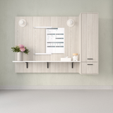 Ghent Graphics Slide Changeable Glassboard w/ Standoffs, Non-magnetic, Patient Room Graphic, Vertical, 24"H x 18"W