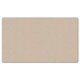 Ghent Fabric Wrapped Bulletin Board, 12"H x 48"W, Beige_1