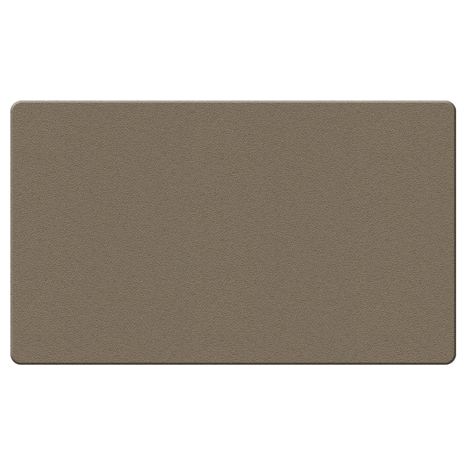 Ghent Fabric Wrapped Bulletin Board, 12"H x 48"W, Taupe_0