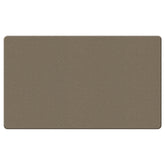 Ghent Fabric Wrapped Bulletin Board, 12"H x 48"W, Taupe_0