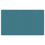 Ghent Fabric Wrapped Bulletin Board, 12"H x 48"W, Teal_0