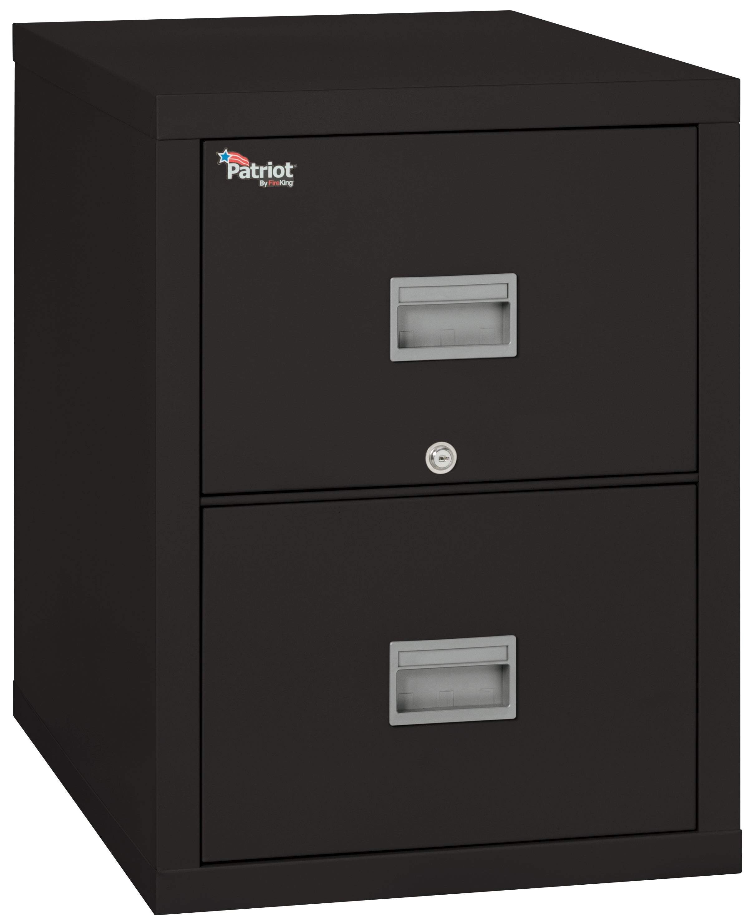 1 Hour Fire Resistant 31" depth File Cabinet with 2 Drawers filing letter hanging folders | Position 1