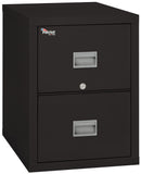 1 Hour Fire Resistant 31" depth File Cabinet with 2 Drawers filing letter hanging folders | Position 1