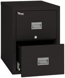 1 Hour Fire Resistant 31" depth File Cabinet with 2 Drawers filing letter hanging folders | Position 2