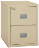 1 Hour Fire Resistant 31" depth File Cabinet with 2 Drawers filing letter hanging folders | Position 4