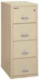 1 Hour Fire Resistant File Cabinet - 4 Drawer Letter 31" depth | Position 1