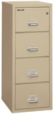 1 Hour Fire Resistant File Cabinet - 4 Drawer Legal 25" depth | Position 1