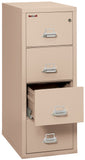 1 Hour Fire Resistant File Cabinet - 4 Drawer Legal 31" depth | Position 1