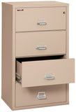 Fire Resistant File Cabinet - 3 Drawer Lateral 31" wide