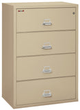 Fire Resistant File Cabinet - 4 Drawer Lateral 38" wide