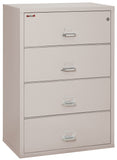Fire Resistant File Cabinet - 4 Drawer Lateral 38" wide