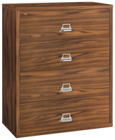 Fire Resistant File Cabinet - 4 Drawer Lateral 44" wide