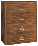 Fire Resistant File Cabinet - 4 Drawer Lateral 44" wide